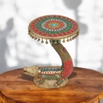 BRASS STOOL/STAND HEIGHT 19 INCHES