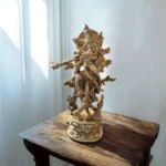 BRASS KRISHNA IDOL HEIGHT 12 INCHES