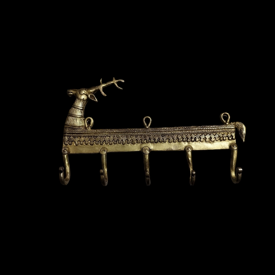 Brass Wall Hook, Key Hook for wall, Decorative Hooks, Key Hook Lion, Coat Hangers, Vintage Brass Wall Hook, towel hook holder, 5 Hooks, Keys